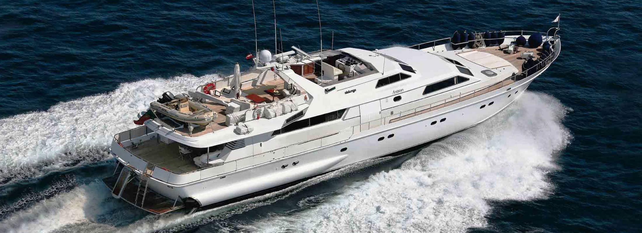 Antisan Motor Yacht for Charter Mediterranean slider 2