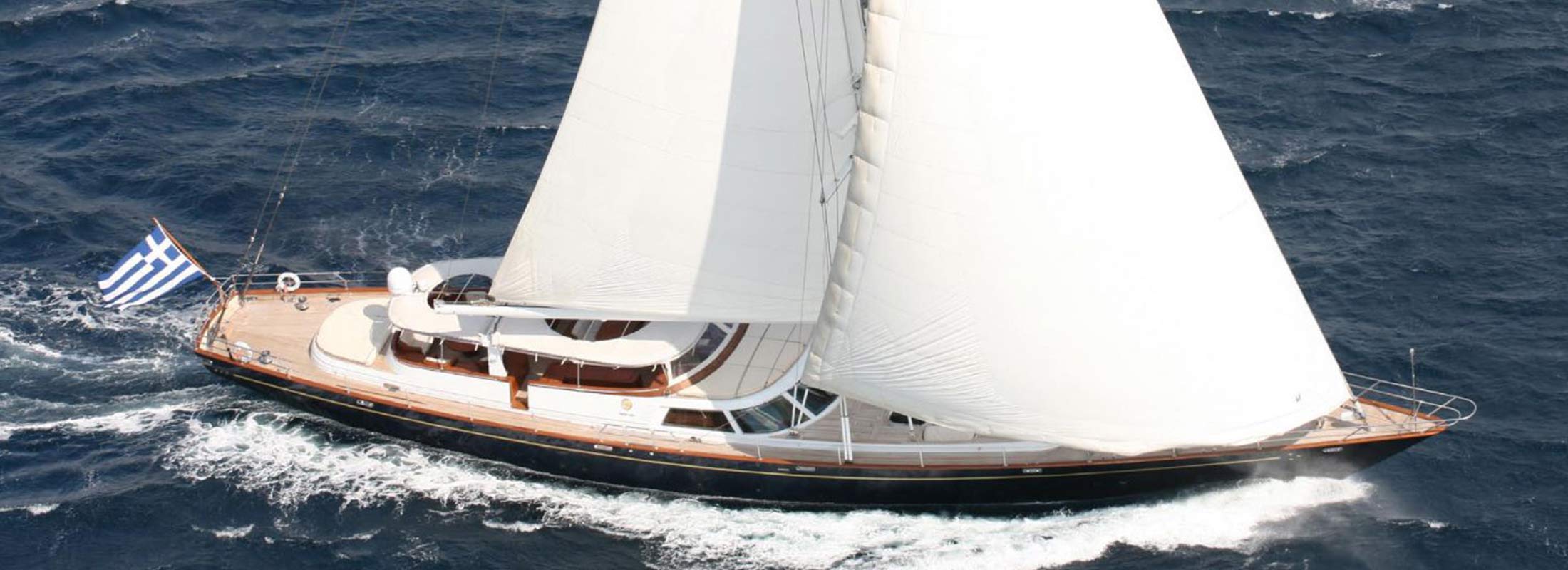 Gitana Sailing Yacht for Charter Mediterranean slider 1 