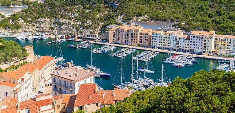 top yacht charter destinations mediterranean sardinia and corsica bonifacio preview