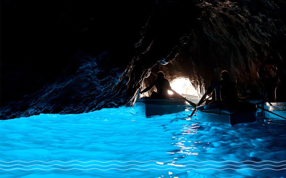 Yacht Charter Hotspot Blue Grotto (Grotto Azzura), Capri