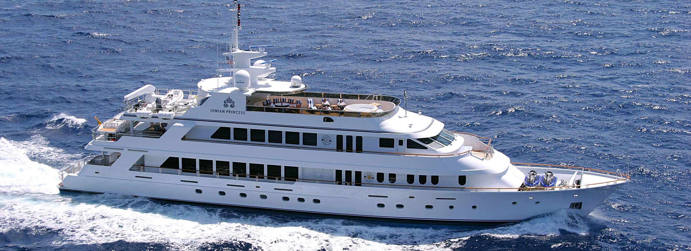 Ionian Princess Motor Yacht for Charter Mediterranean slider 3