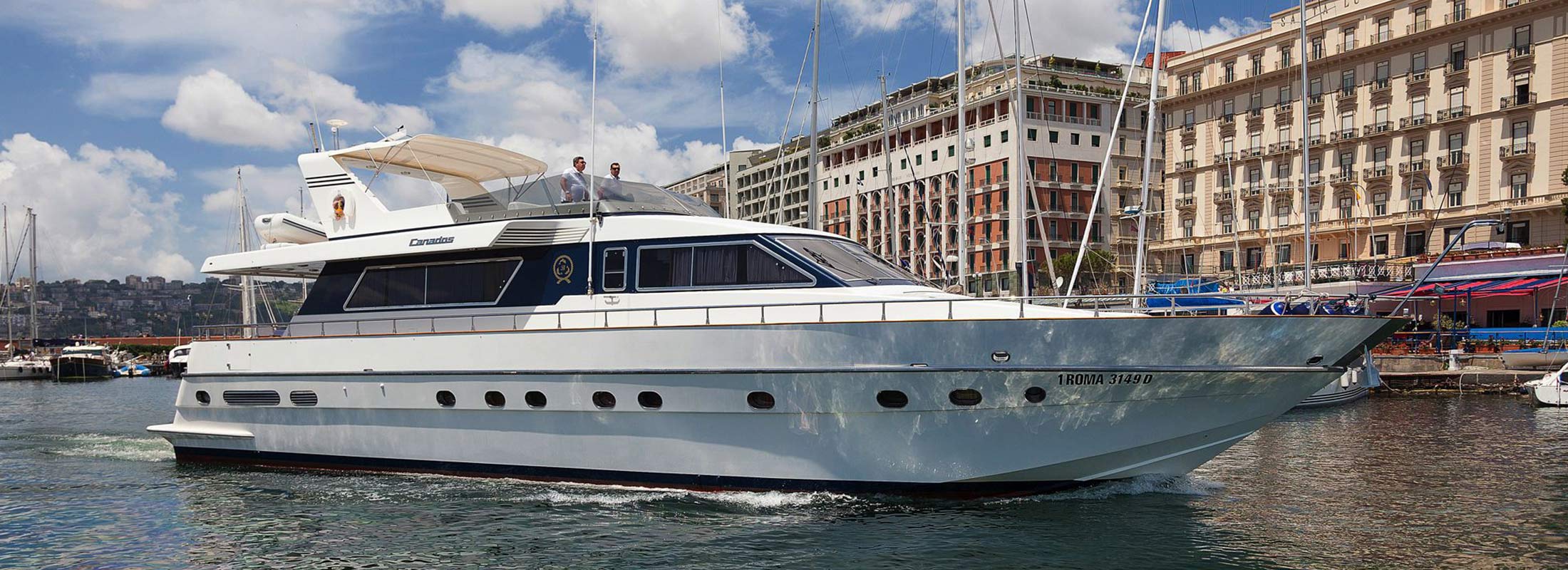 Bernadette Motor Yacht for Charter Mediterranean slider 1