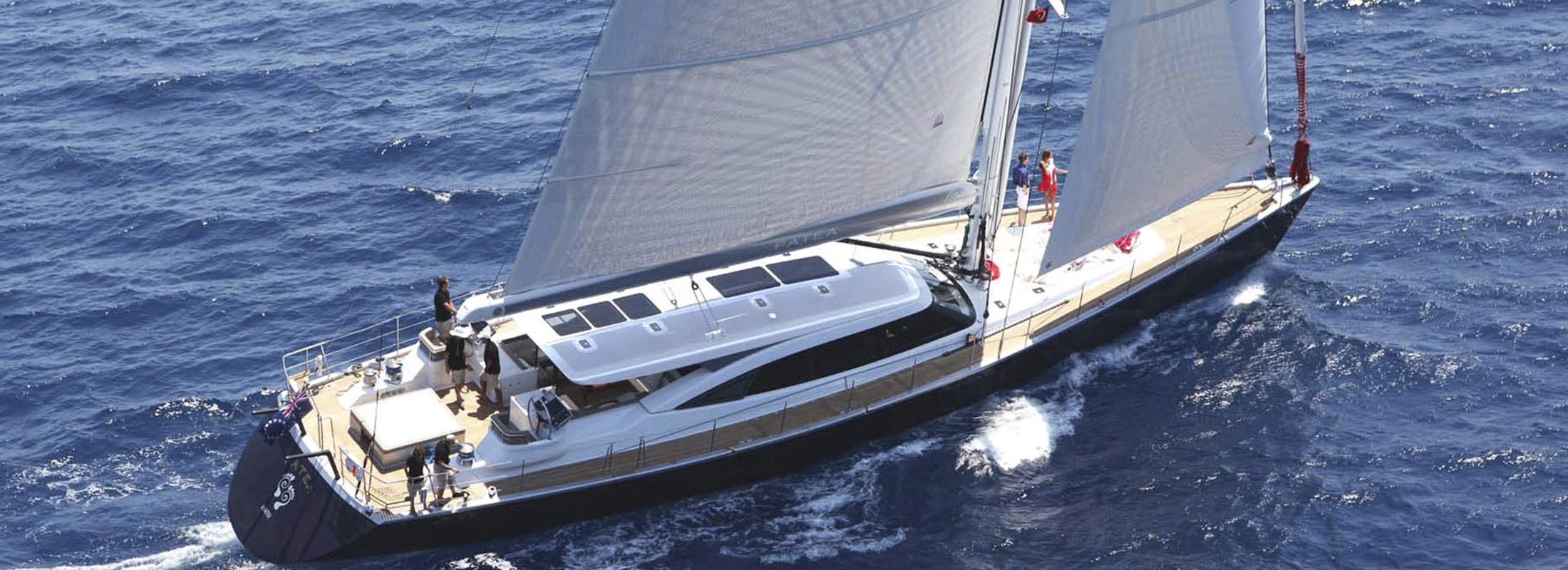 Patea Sailing Yacht for Charter Mediterranean slider 1 