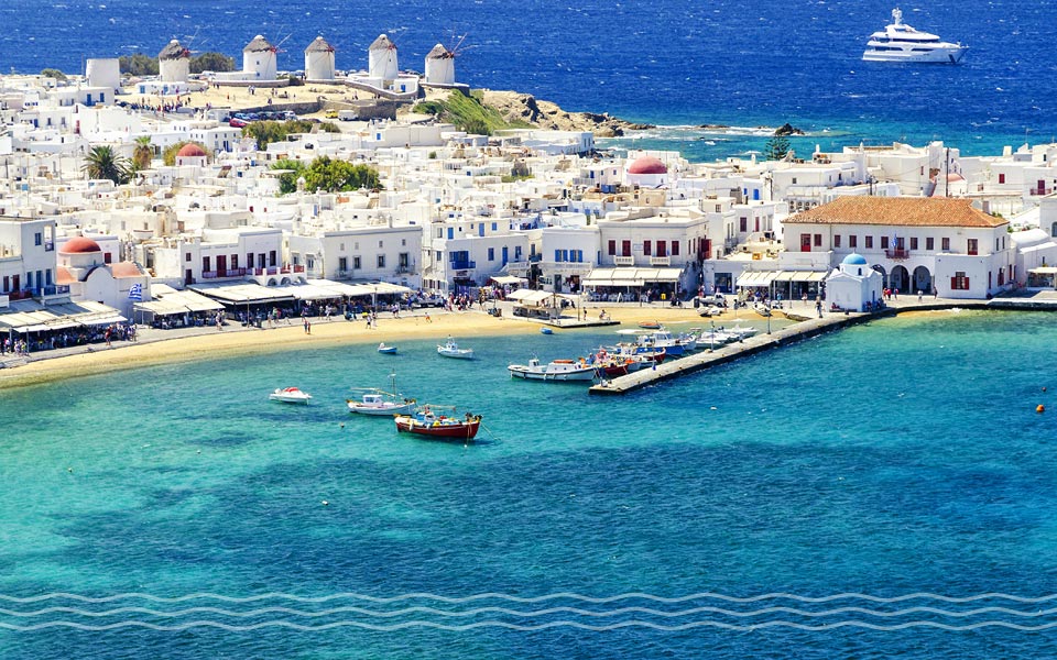 Mykonos Windmills Yacht Charter Hotspot Cyclades Greece