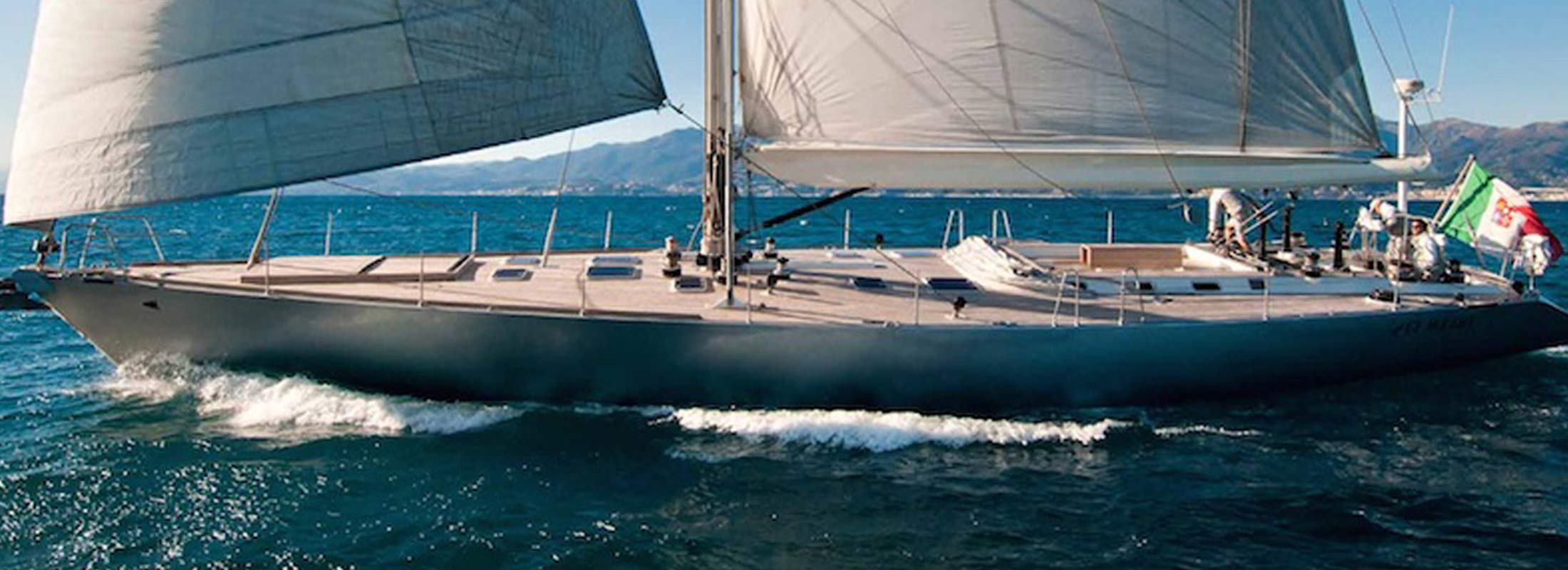 Tess Sailing Yacht for Charter Mediterranean slider 1