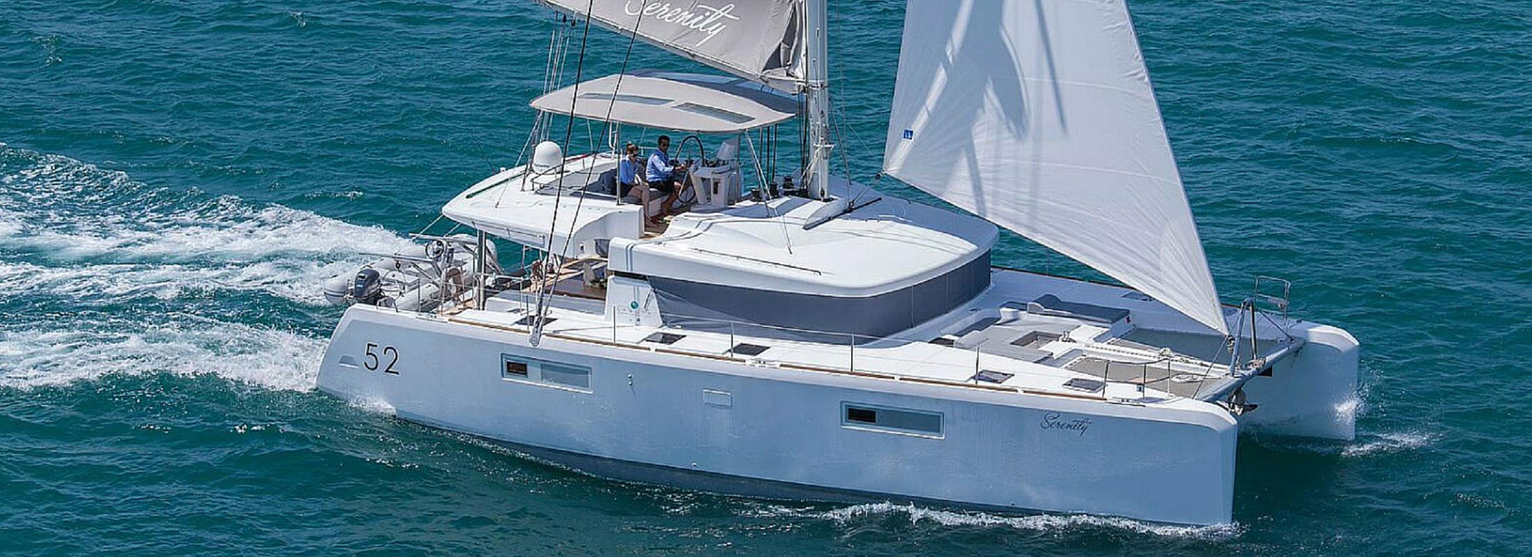 Serenity Sailing Yacht for Charter Mediterranean slider 1