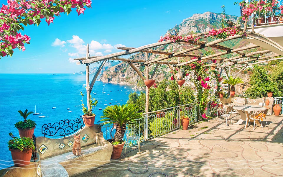 Yacht Charter Hotspot Terrace in Positano Yacht Charter Hotspot Terrace in Positano