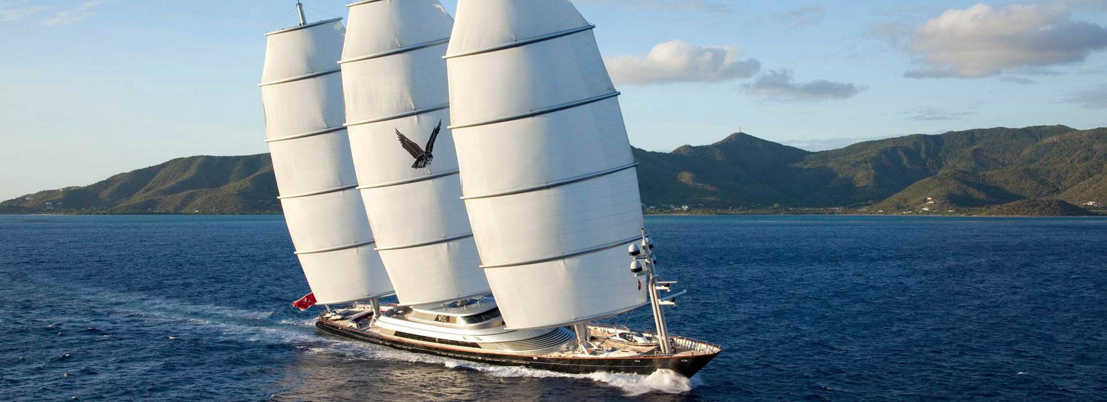 Maltese Falcon Sailing Yacht for Charter Mediterranean slider 1 