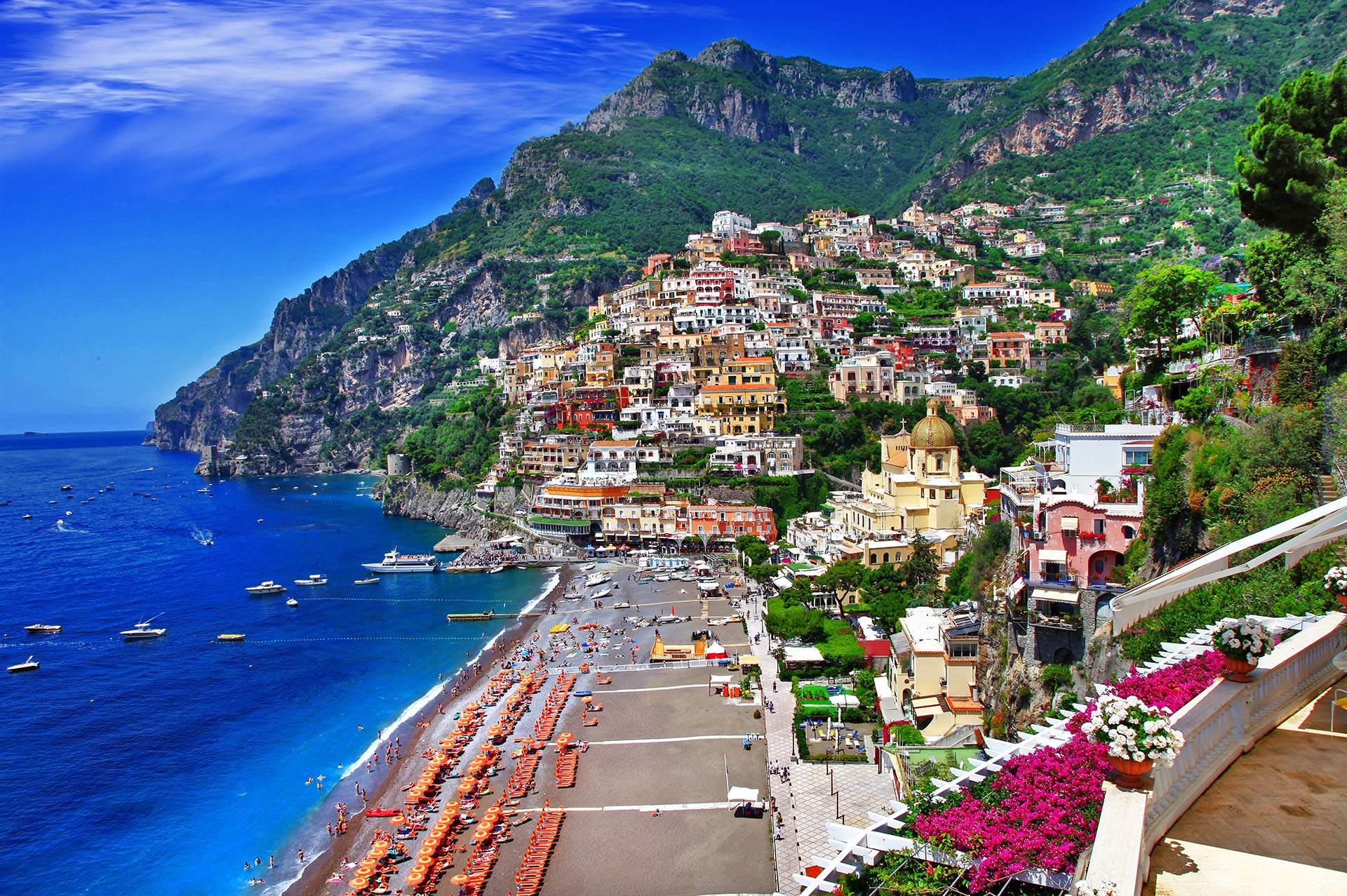 yacht charter positano