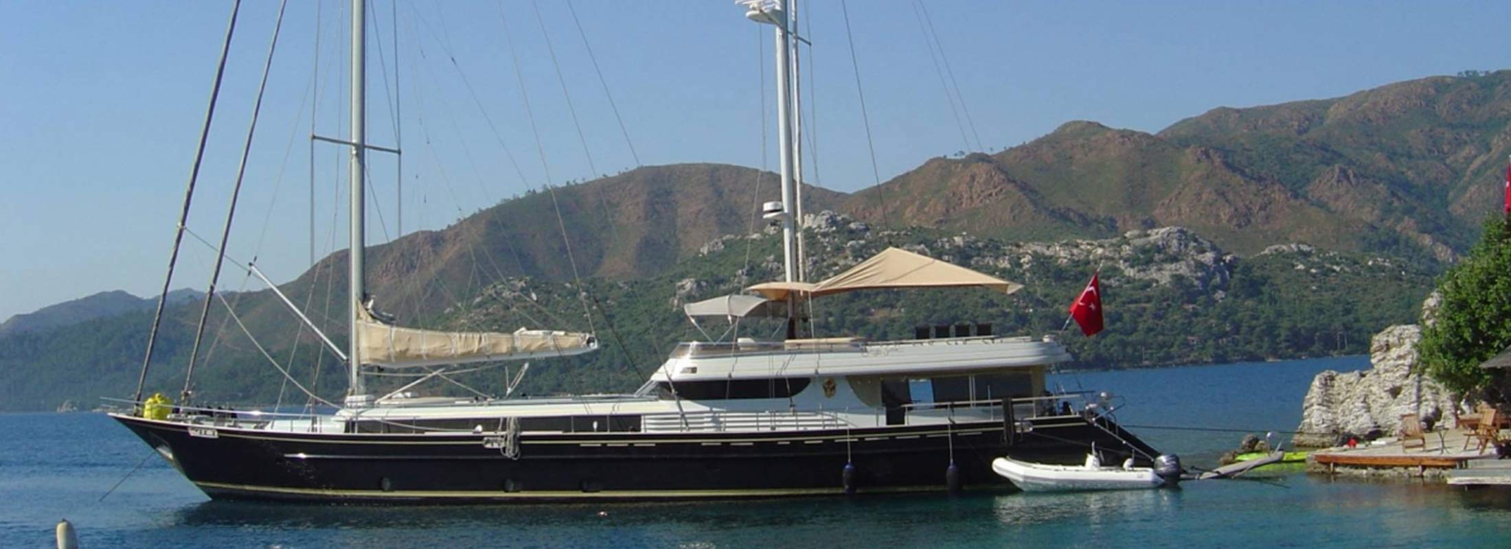 Suheyla Sultan Sailing Yacht for Charter Mediterranean slider 2