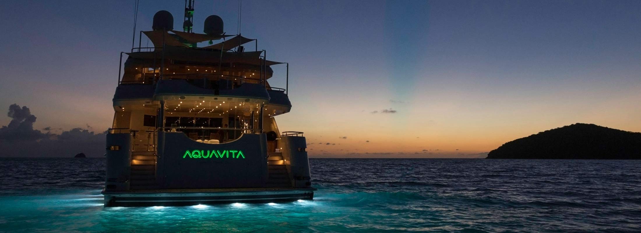 Aquavita Motor Yacht for Charter Caribbean Sea slider 2