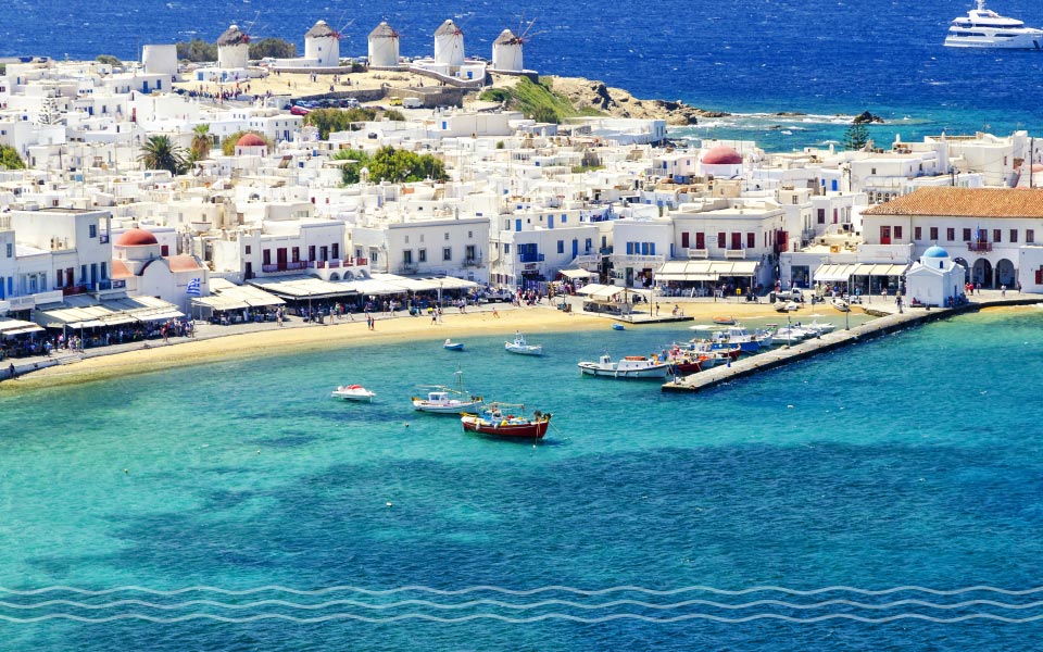 where to charter off season in Greece Mykonos