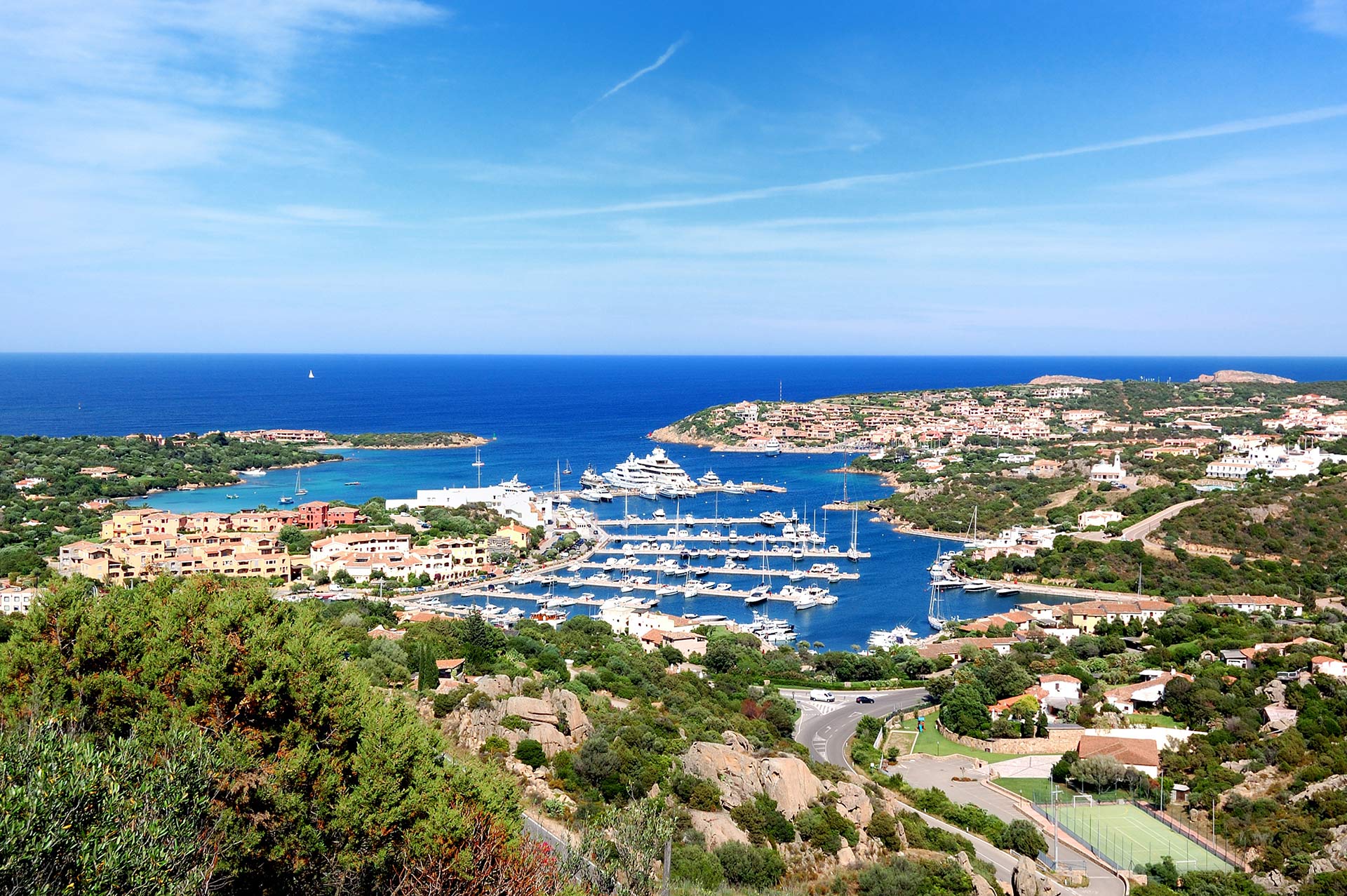 parcheggio yacht porto cervo