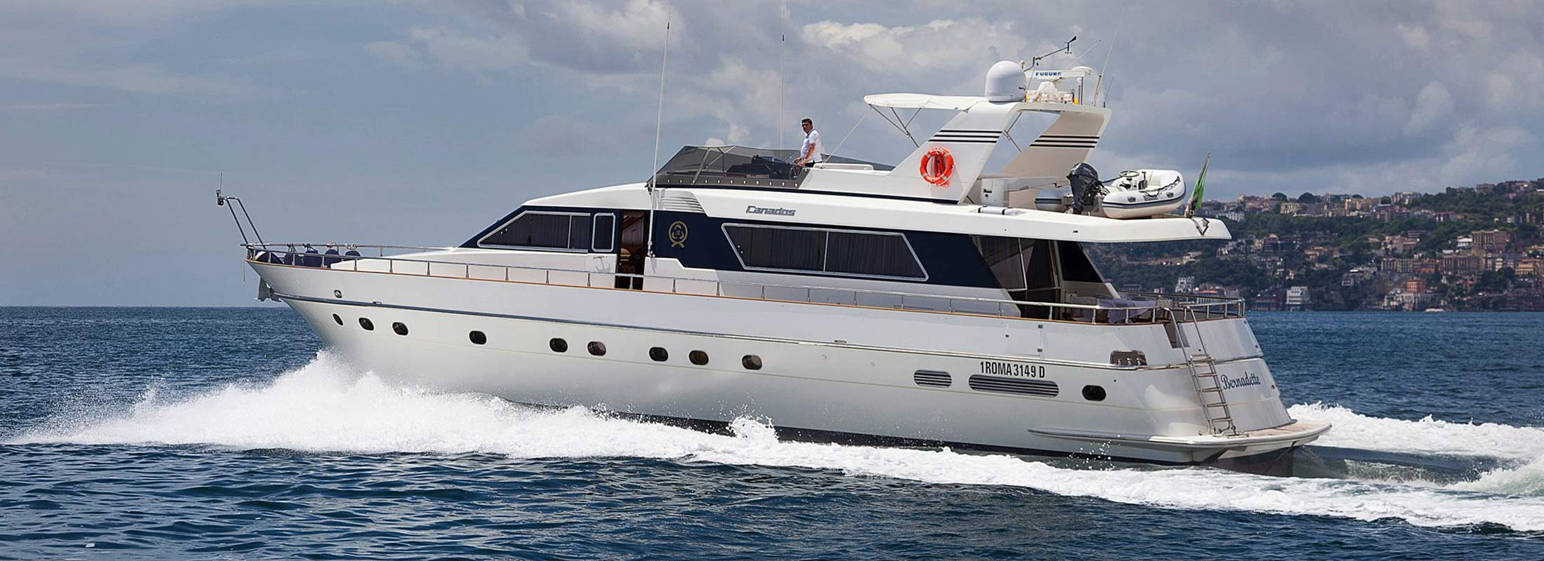 Bernadette Motor Yacht for Charter Mediterranean slider 3
