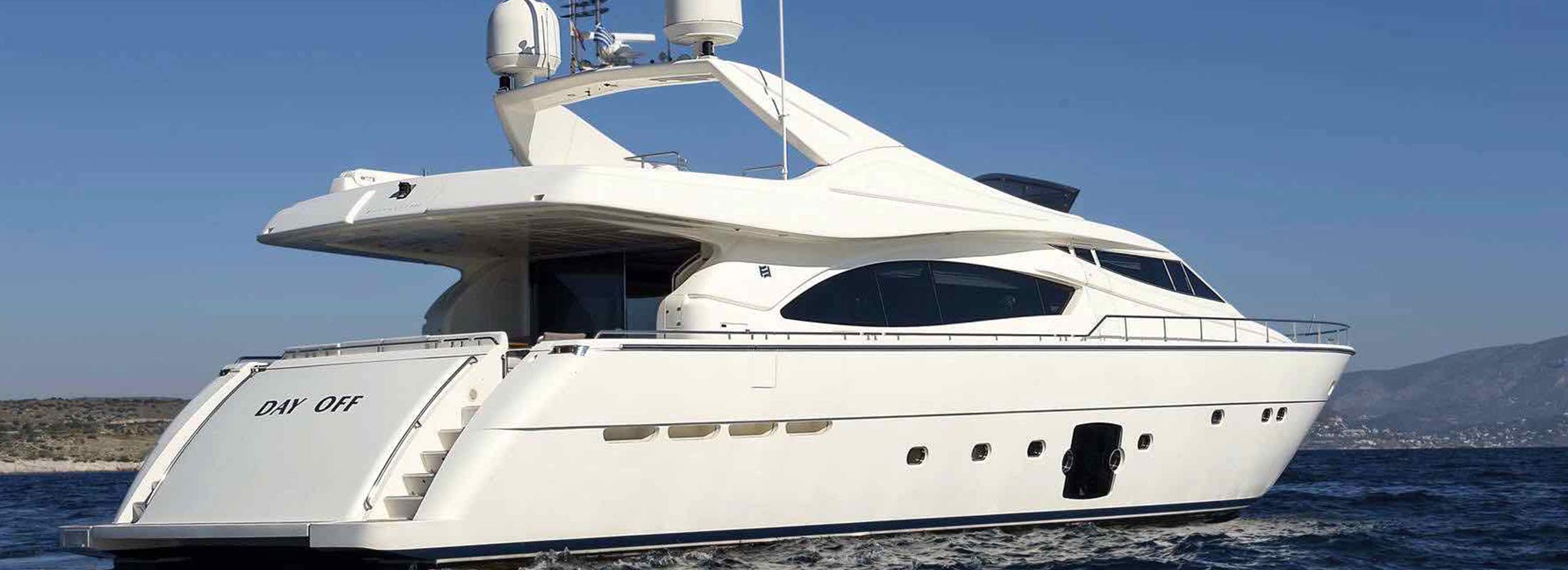 Day Off Motor Yacht for Charter Mediterranean slider 2