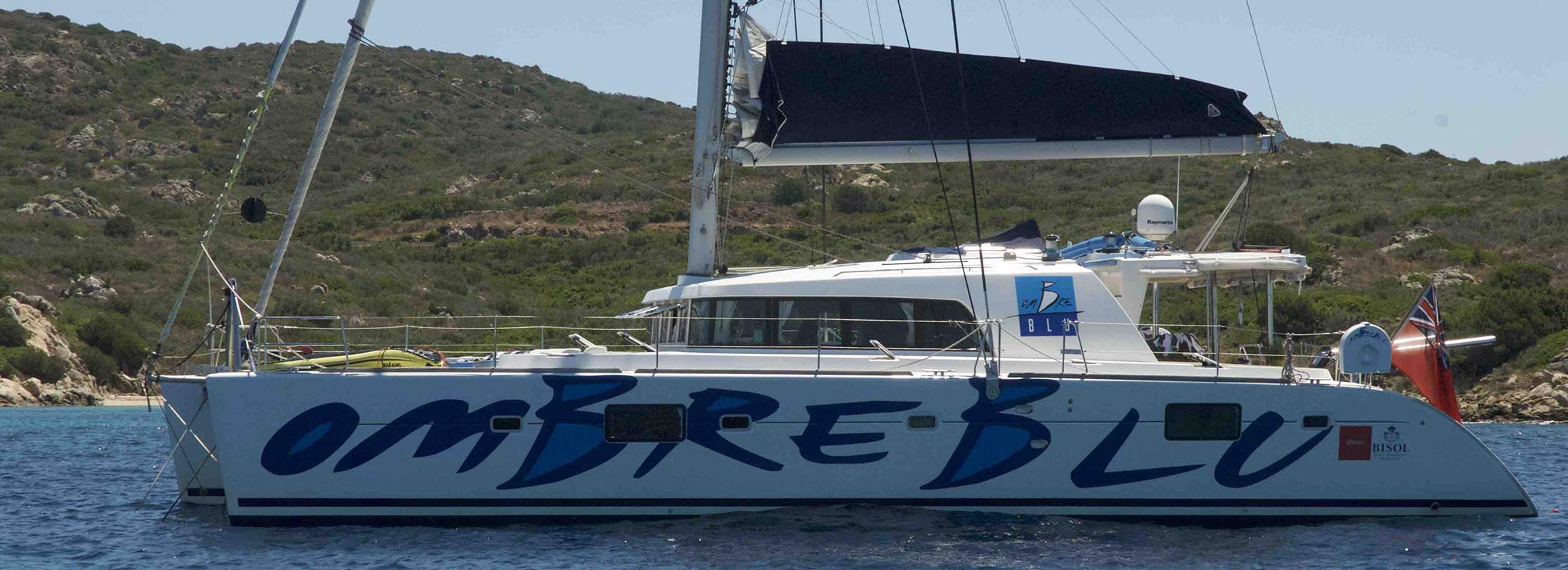 Ombre Blu Sailing Yacht for Charter Mediterranean slider 2