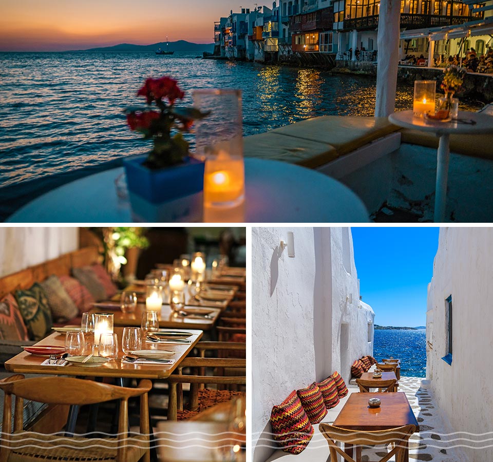 Mykonos Yacht Charter Restaurants